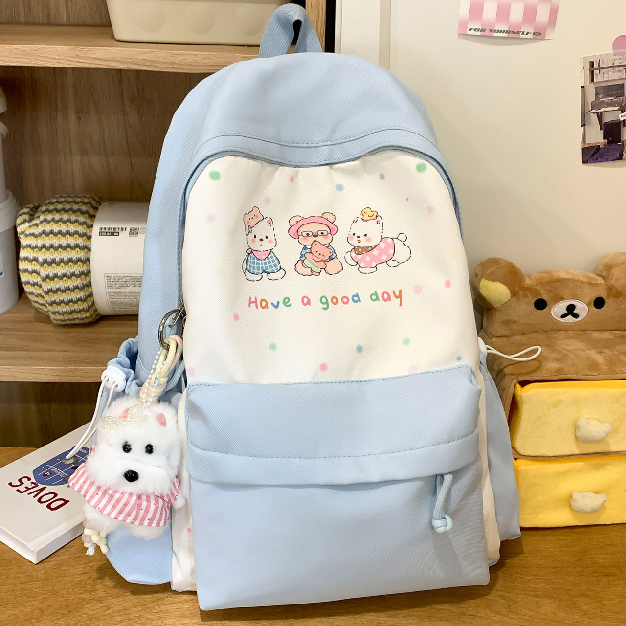 Süßer Charakterdruck Rucksack