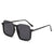 Oversized quadratische Sonnenbrille