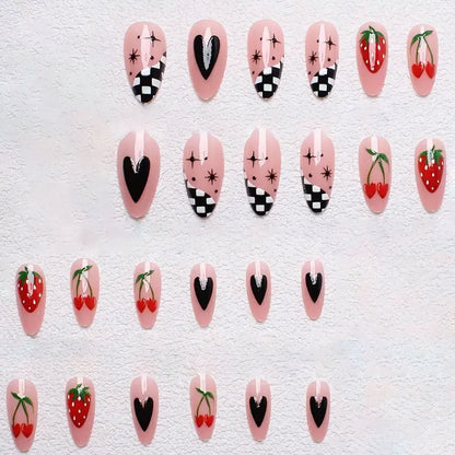 Themenbezogenes Frucht-Nagelkunst-Design Brehn