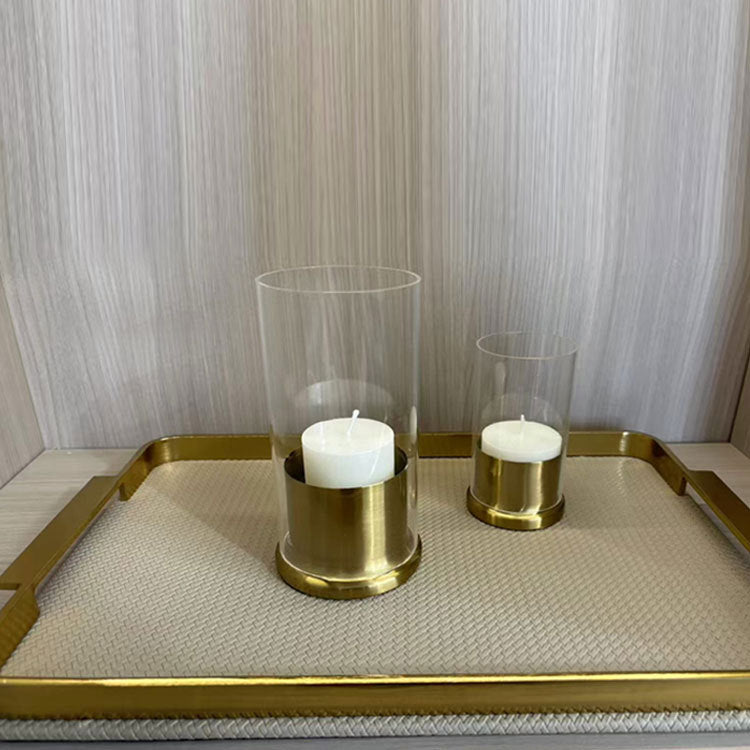 Eleganter Glas Teelichthalter