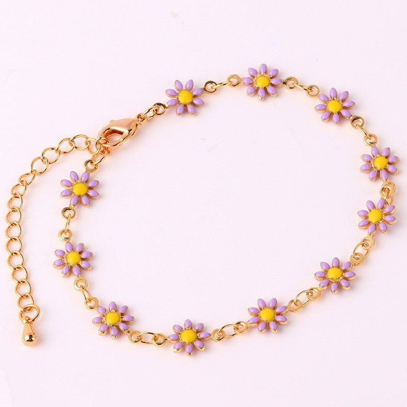 Floral Daisy Chain Halskette Brehn
