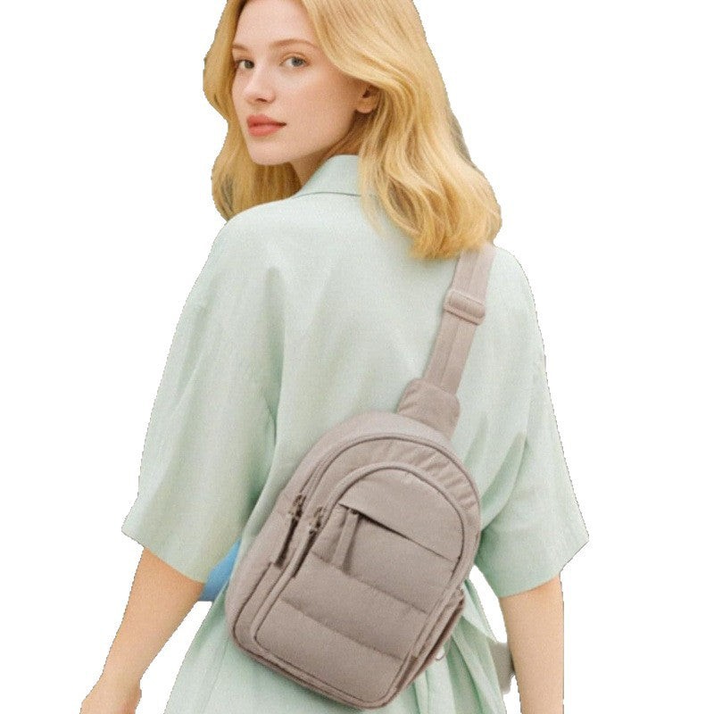 Kompakte Umhängetasche mit Praktisch Strukturiertem Design Brehn