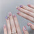 Glamouröse Kristall-Verzierte Nagelkunst-Verlängerungen Brehn
