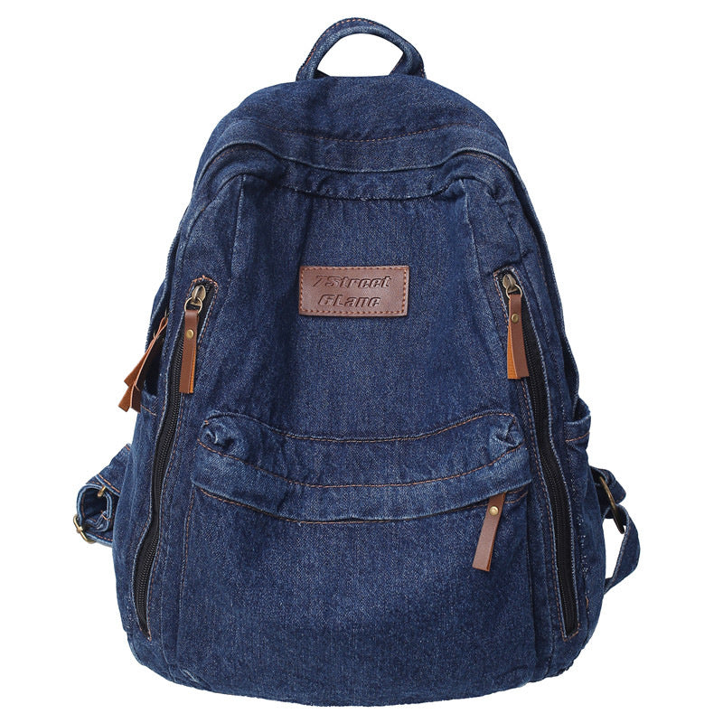 Lässiger Denim Schulranzen Brehn