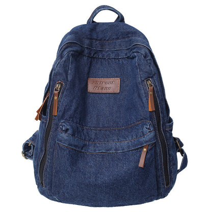 Lässiger Denim Schulranzen Brehn