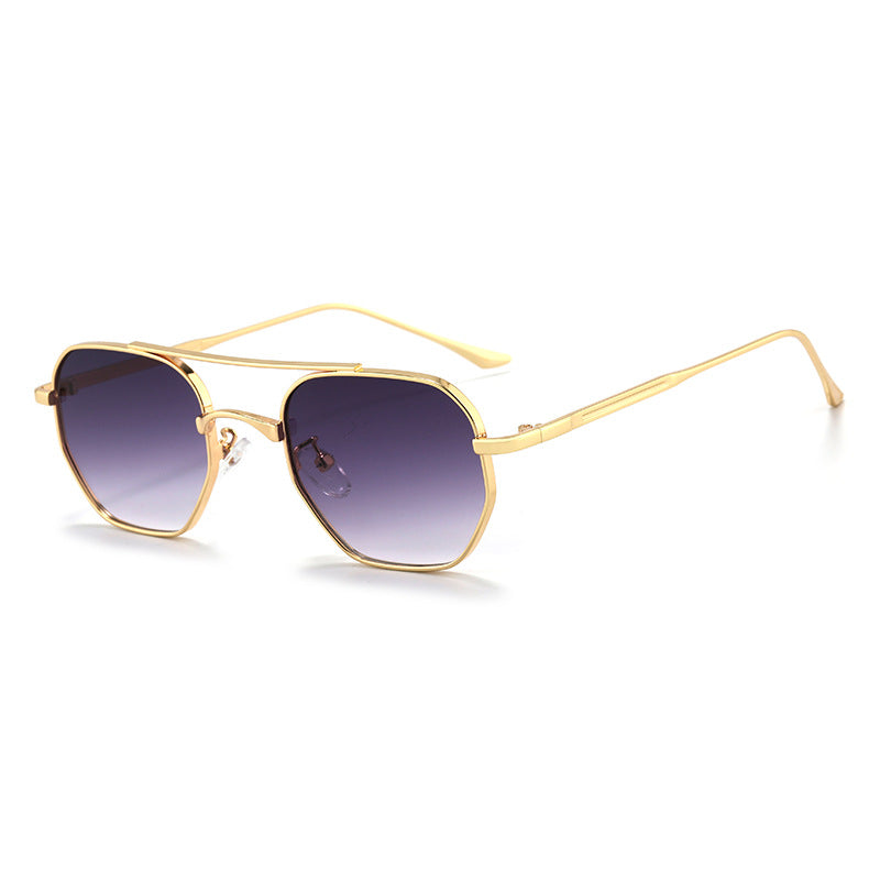 Herren Stilvolle Achtkantige Sonnenbrille Brehn