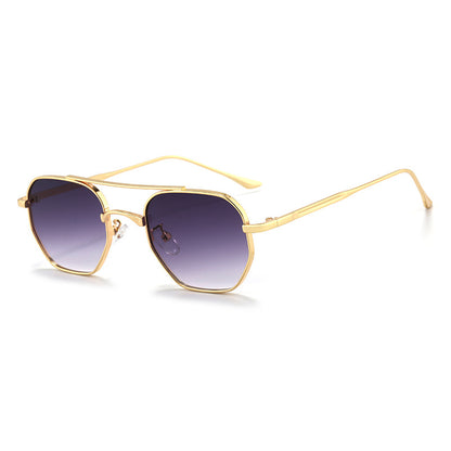 Herren Stilvolle Achtkantige Sonnenbrille Brehn