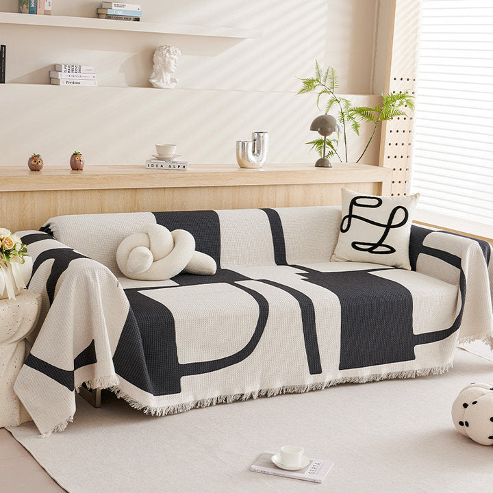 Künstlerisch Musterte Sofa Überwurf Decke