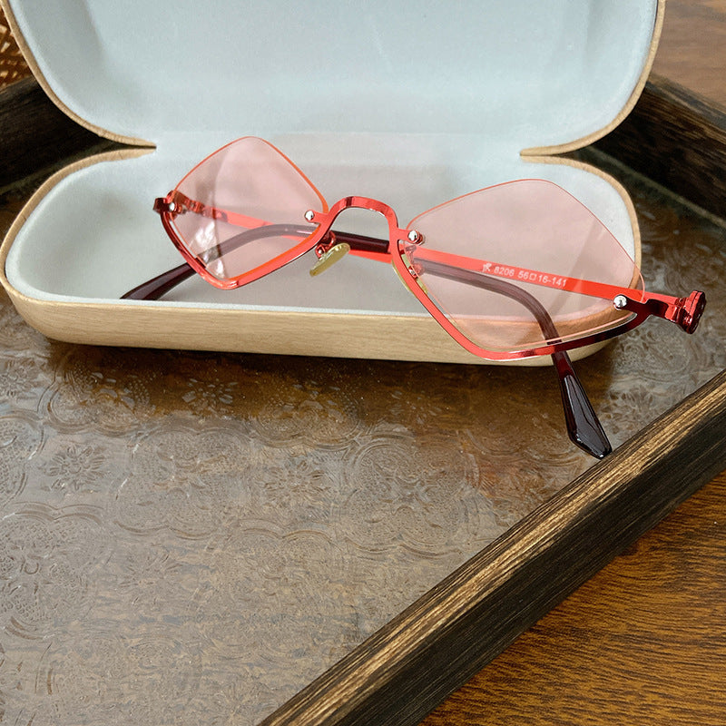 Modische Retro-Sonnenbrille Im Geometrischen Design Brehn