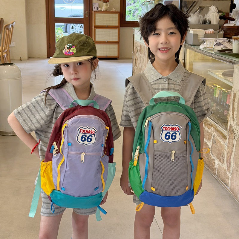 Bunte Patchwork-Rucksack Brehn