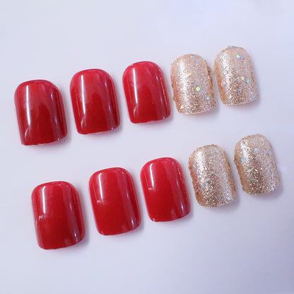 Glänzende Gel-Nagelkunst-Erweiterungen Brehn