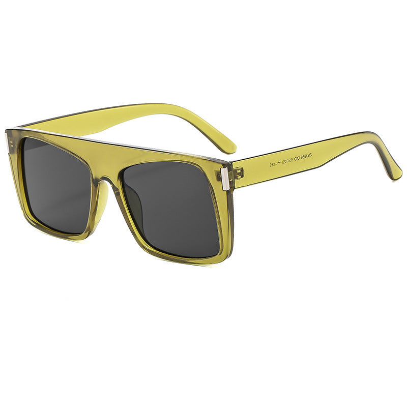 Damen Oversized Sonnenbrille mit schützenden Gläsern und trendy Rahmen Brehn