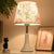 Künstlerische florale Tischlampe