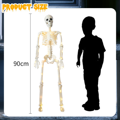 Dekorative Leuchtende Skelett Brehn