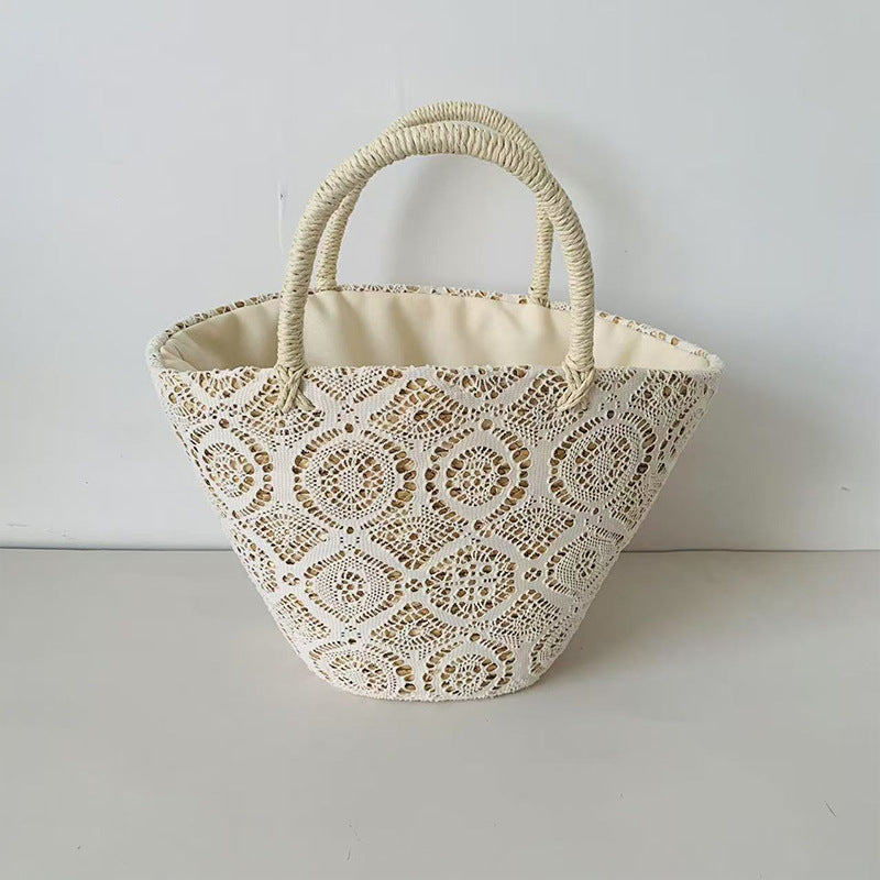 Korbtasche mit Elegantem, Geflochtenem Design Brehn
