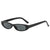 Damen trendige Cat-Eye Sonnenbrille im minimalistischen Design Brehn