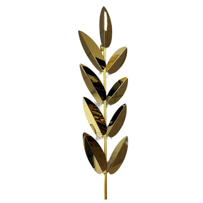Dekorative Metallblatt-Wandskulptur Brehn