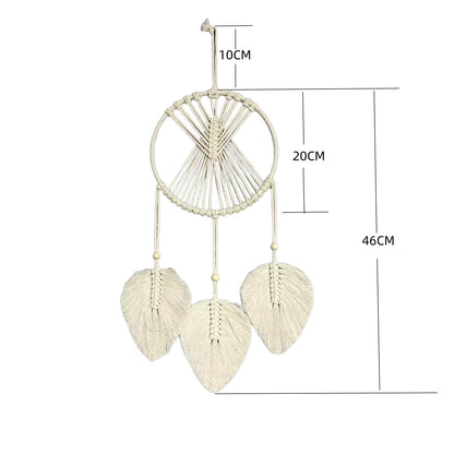 Makramee Blatt Wandbehang Brehn
