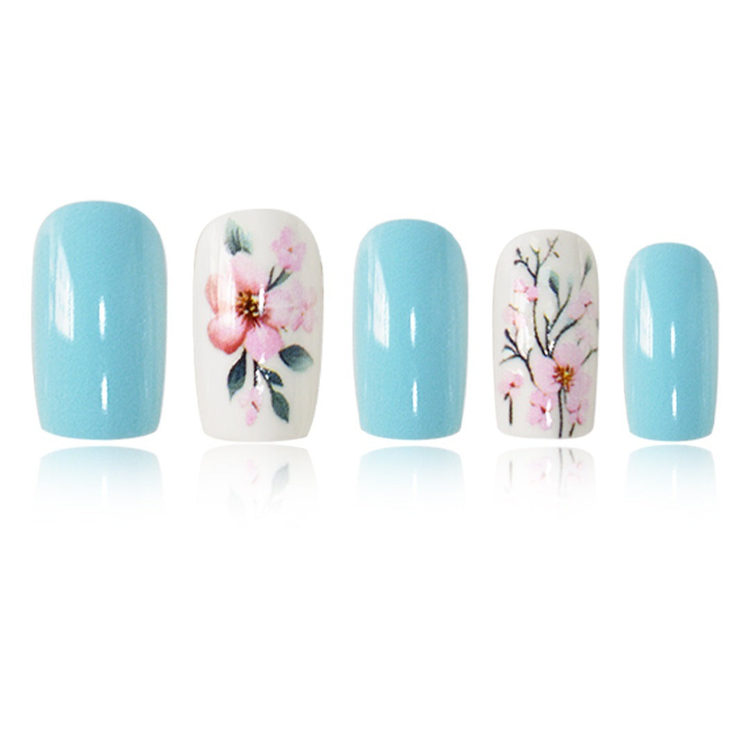 Florale Design Nagelkunst Verlängerungen Brehn