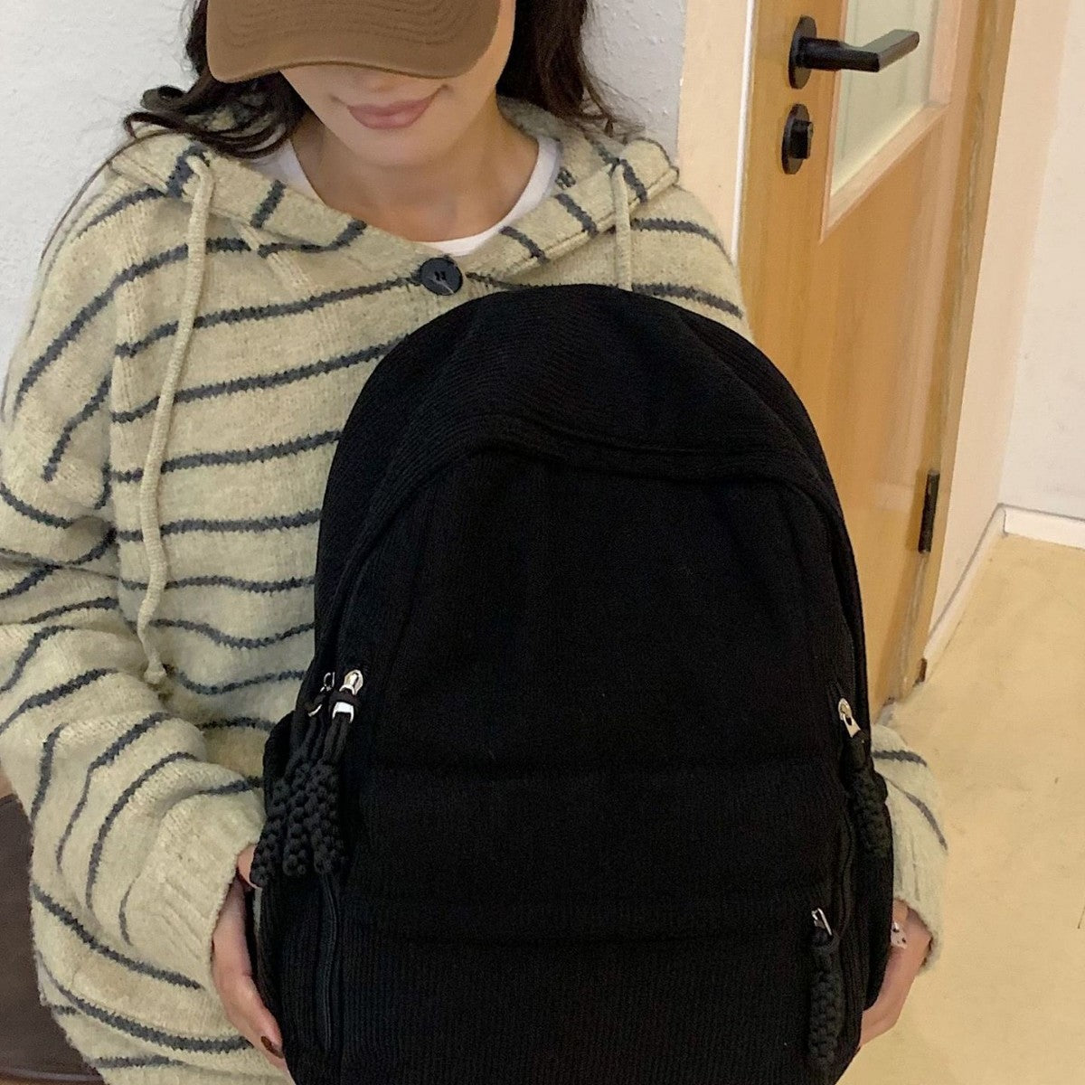 Rucksack Aus Strapazierfähigem Rippmaterial Brehn