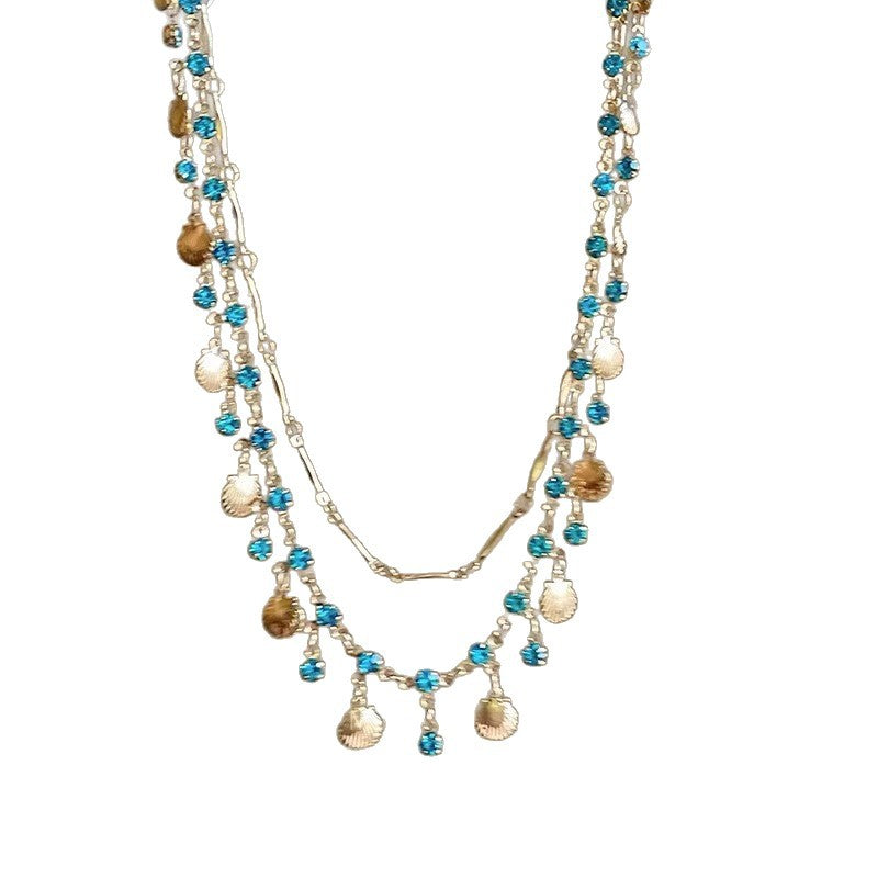 Elegante Edelsteinkette Brehn