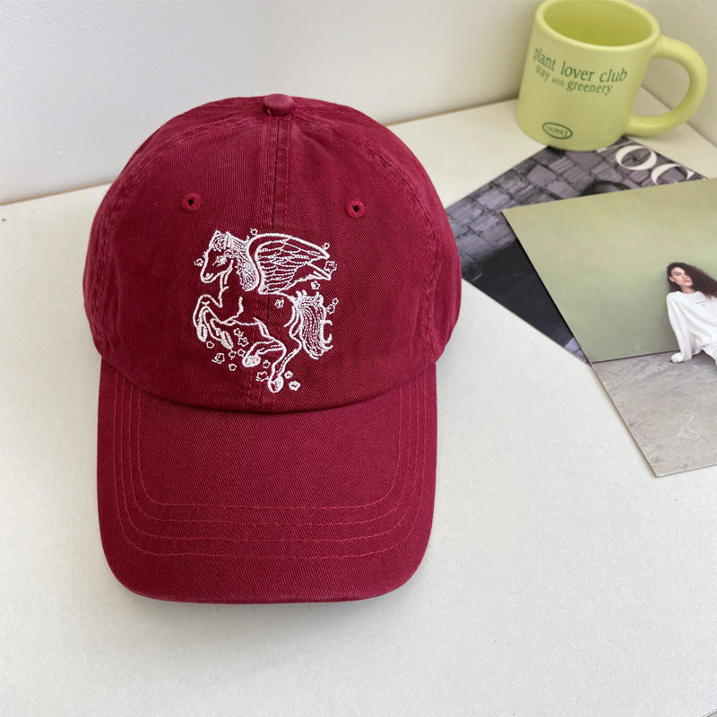 Frauen Bestickte Pegasus Baseballmütze Brehn