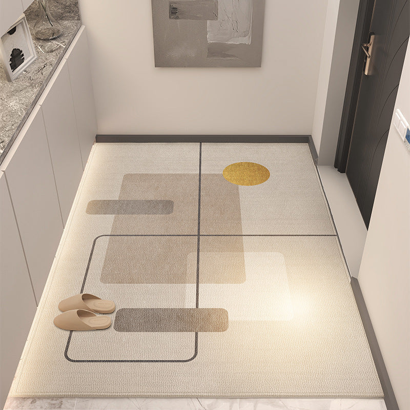 Stylischer geometrischer Teppich