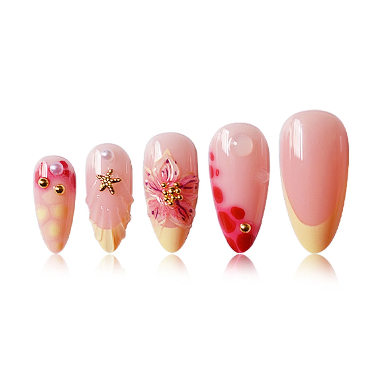 Künstlerische florale Nagelverlängerungen Brehn 1787913534