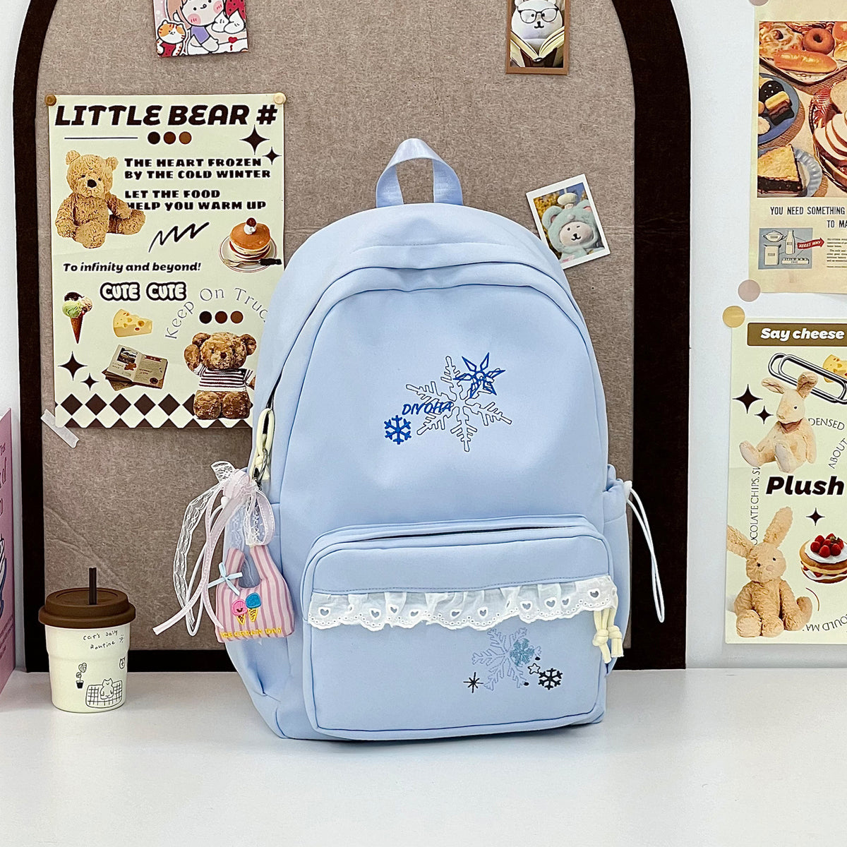 Stylische Bestickte Lässige Rucksack Brehn