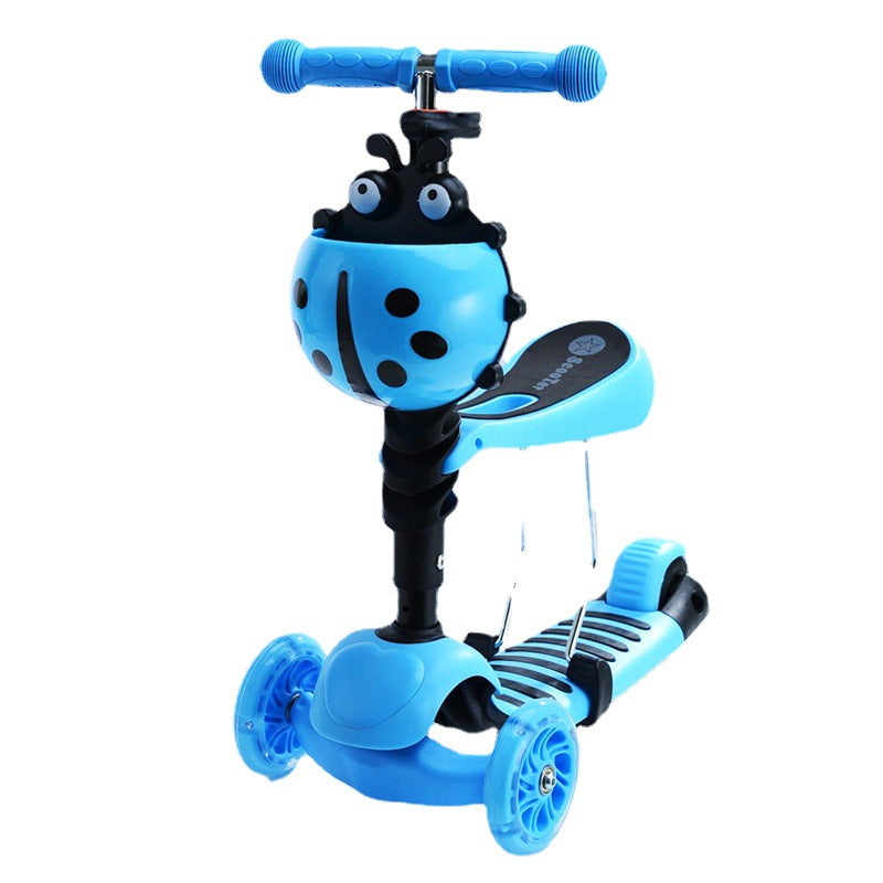 Spaß Charakter Kick Roller Brehn
