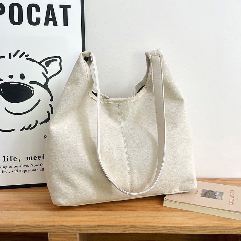 WoChic Wildleder Hobo Bag Brehn