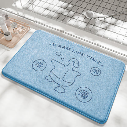 Verspieltes Bunny Design Badematte Brehn
