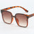 Damen moderne quadratische Sonnenbrille mit UV-Schutz und robustem Rahmen Brehn