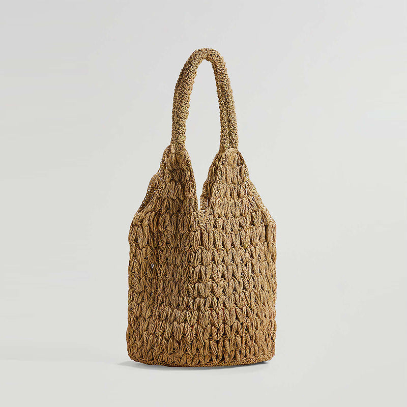 Handgefertigte Rattan Tasche Brehn