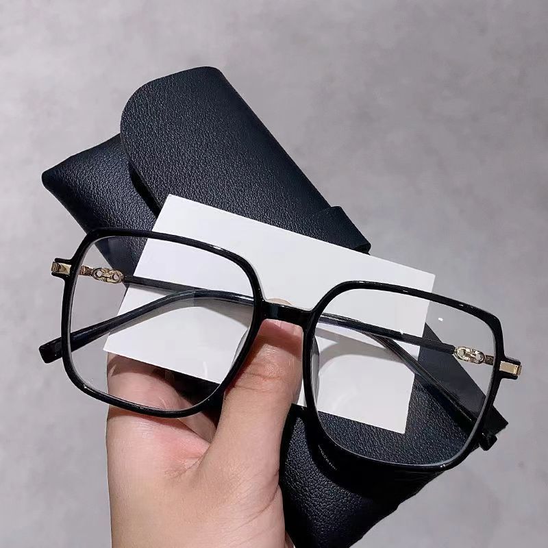 Chic Transparente Rechte Rahmen Brille Brehn