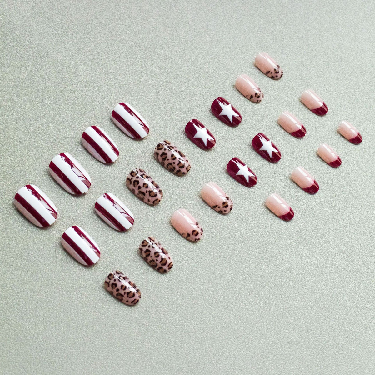 Dekoratives Künstlerisches Nagelkunst-Set