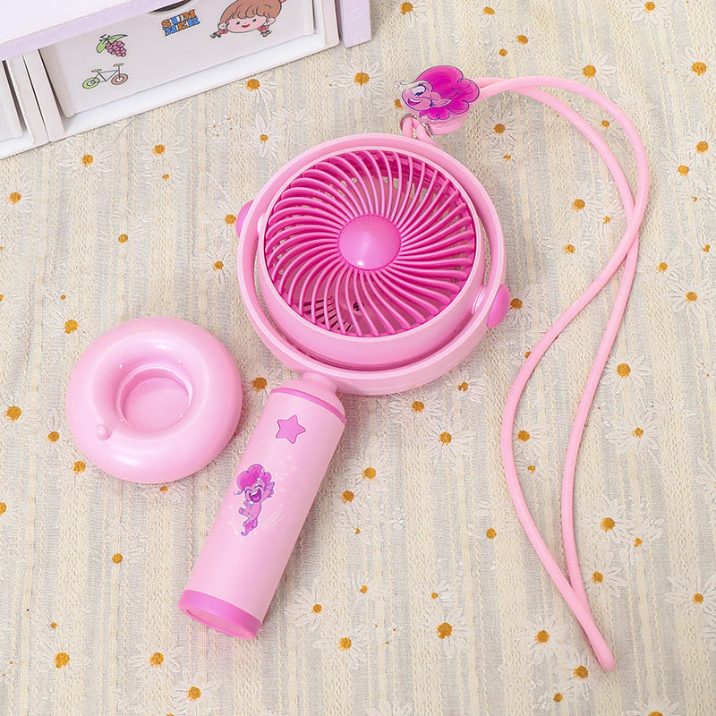 Damen Tragbarer Spielzeugventilator mit USB-Verbindung Brehn