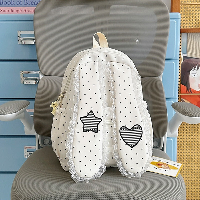 Bunny Ears Design Rucksack Brehn