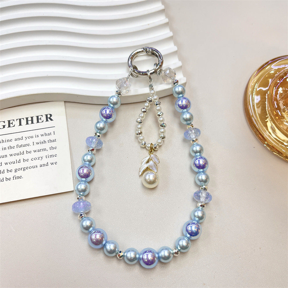 Elegante Perlenbesetzte Charm-Halskette Brehn