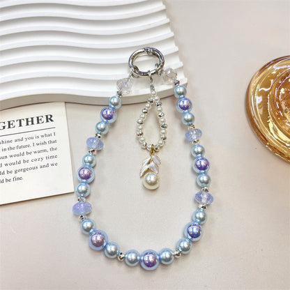 Elegante Perlenbesetzte Charm-Halskette Brehn