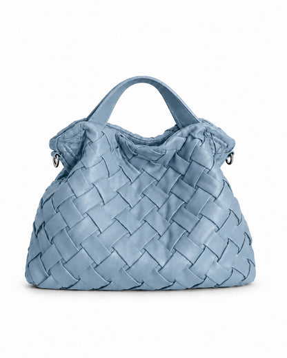 Handgefertigte Geflochtene Leder Hobo Tasche