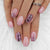Premium Glitter Ombre Press-On Nägel Brehn