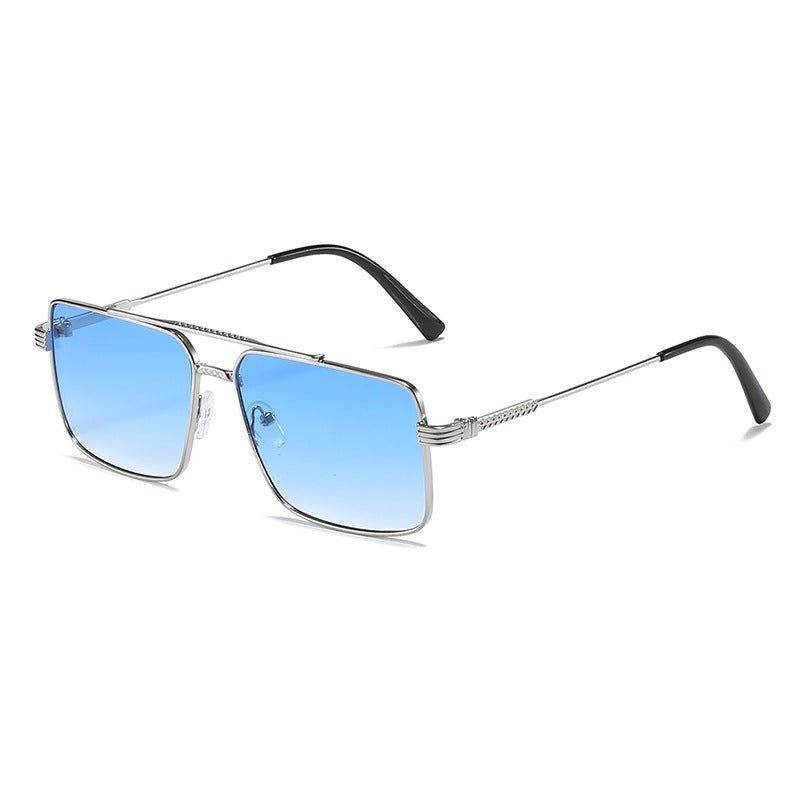 Elegante Übergroße Quadratische Rahmen Sonnenbrille Brehn