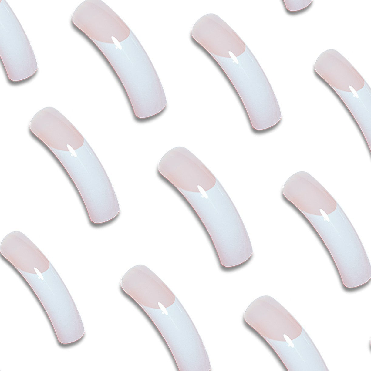 Premium French Tip Press-On Nails Brehn