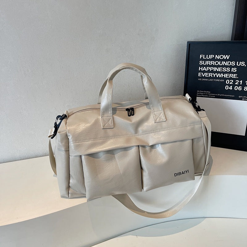 Premium Leder Wochenend Reisetasche