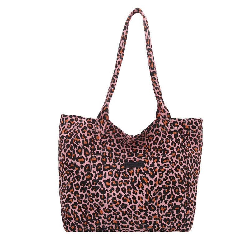 Umweltfreundliche wiederverwendbare Leopardentierdruck-Tasche Brehn
