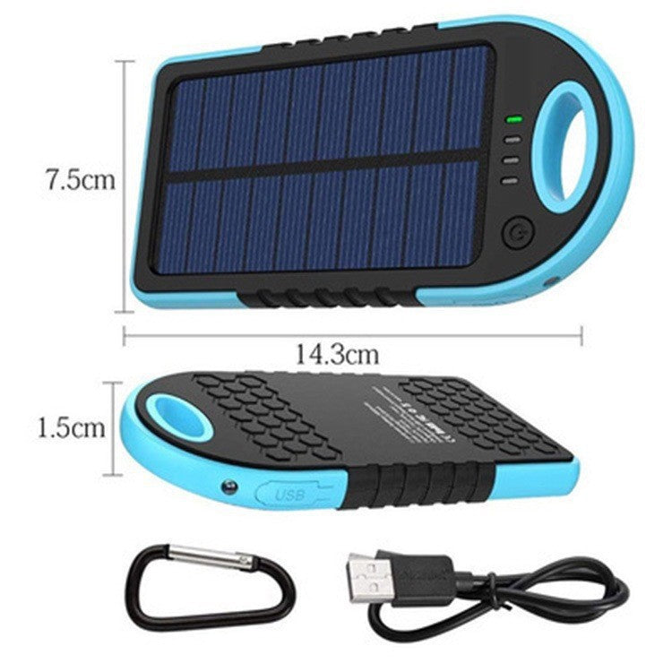 Robuste Solar-Powerbank Brehn