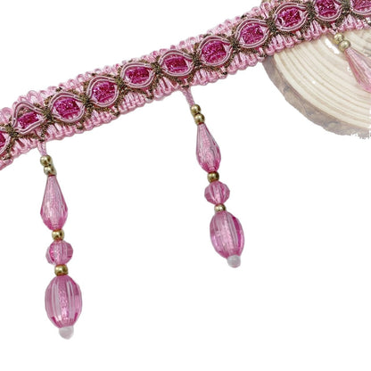 Elegante und Auffällige Borte mit Glaskristallen Brehn