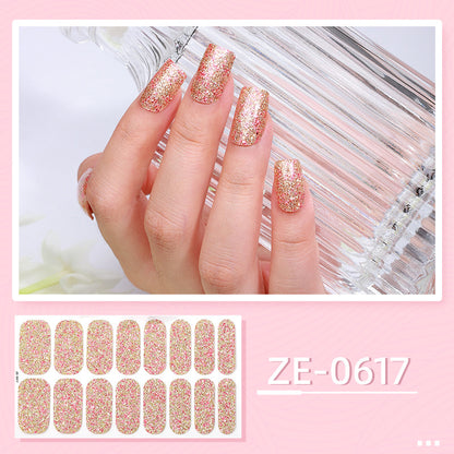 Elegante Press-On-Nagelwickel