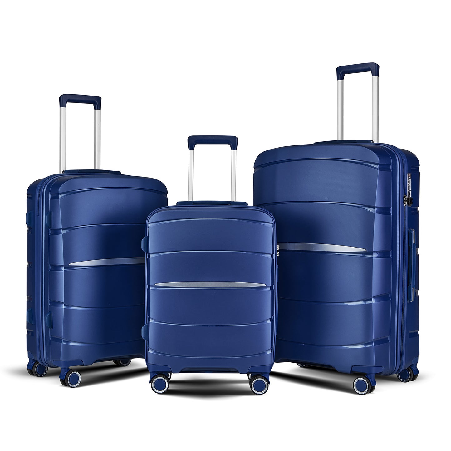 Unisex Premium Mehrgrößen Hartschalenkoffer Set Brehn